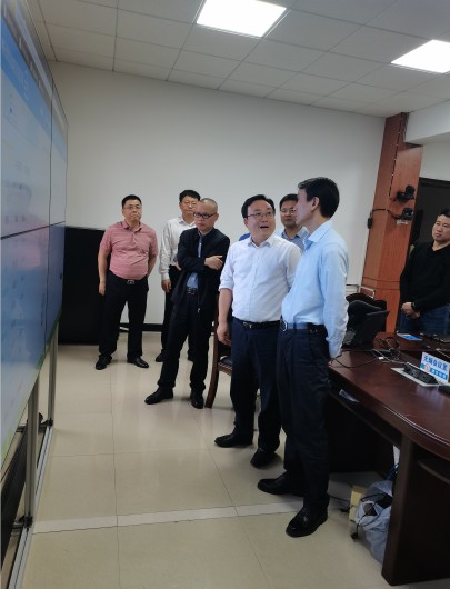 市委组织部部长李武宁到渌口区督查防汛工作